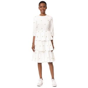 English Factory Long Ruffle Dress